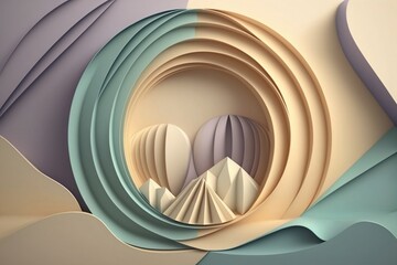 3d abstract background