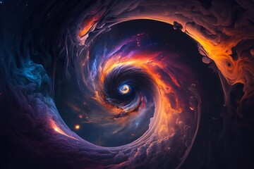 3D abstract background