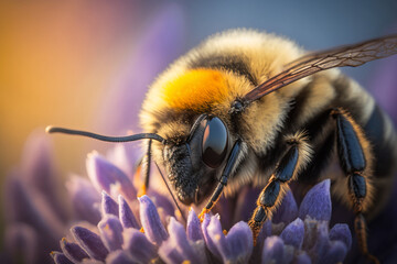 Bee on a flower