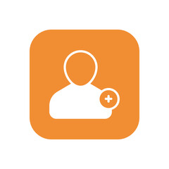 Add User icon vector stock.