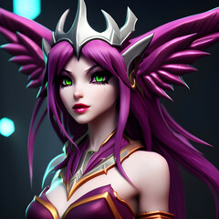 Supernatural Girl Portrait