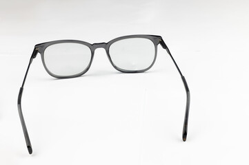 Eyeglasses are Designed for Individuals with Visual Impairment for Enhancing Vision, Isolated on a...