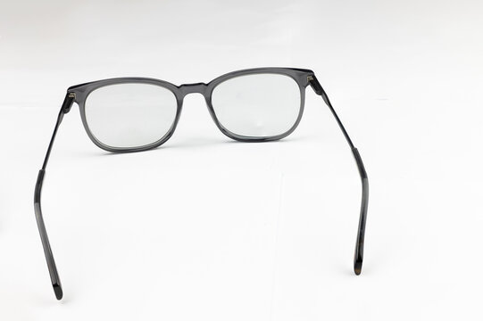 Eyeglasses are Designed for Individuals with Visual Impairment for Enhancing Vision, Isolated on a White Background