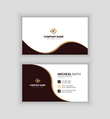  creative modern Luxury and elegant business card template