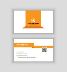 Creative and modern business card template vector