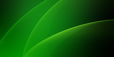 Abstract minimal background with green and yellow gradient. Fluid gradient shapes composition. Futuristic design cover and poster