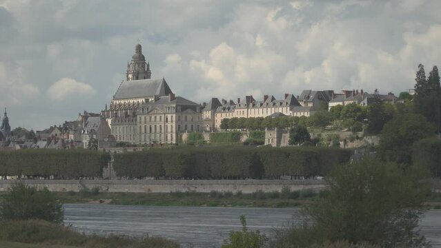 The Loire river at Blois, Loir et Cher Deparment in France