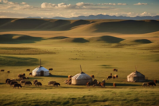 nomadic mongolian, generative ai