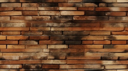 Seamless Bricks Wall Texture for Backgrounds and Designs