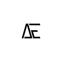 Premium design Logo with initial AE for company branding and other