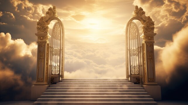 Pearly Gates Images – Browse 745 Stock Photos, Vectors, and Video