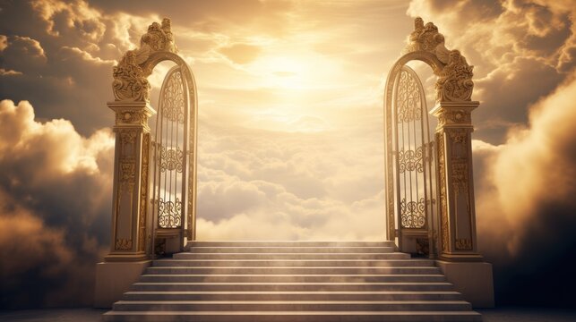 Pearly Gates Images – Browse 802 Stock Photos, Vectors, and Video