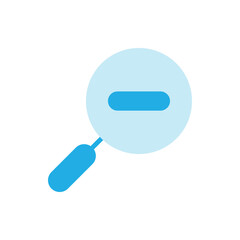 Zoom Out icon. Suitable for Web Page, Mobile App, UI, UX and GUI design