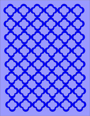 Fototapeta premium pattern with blue flowers