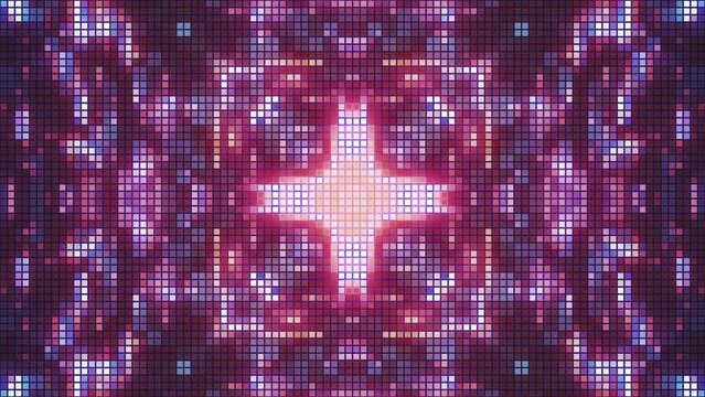 Pixel Minecraft VJ Background Loop