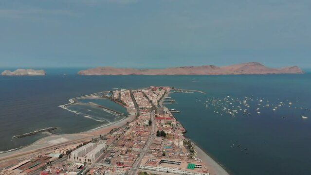 La Punta Callao vista desde el cielo