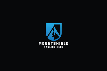 Mount Shield Pro Logo Template

