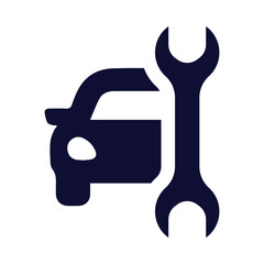 wrench, car, auto car repair icon