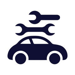 wrench, screwdriver, car, auto, repair, auto car repair icon