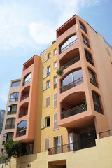 Modern European Apartment Building