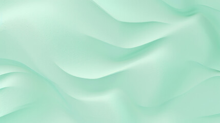 Naklejka na ściany i meble Mint light green abstract background. Generative AI