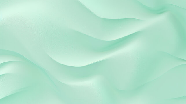 Mint light green abstract background. Generative AI