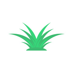 Illustration of grass vector design