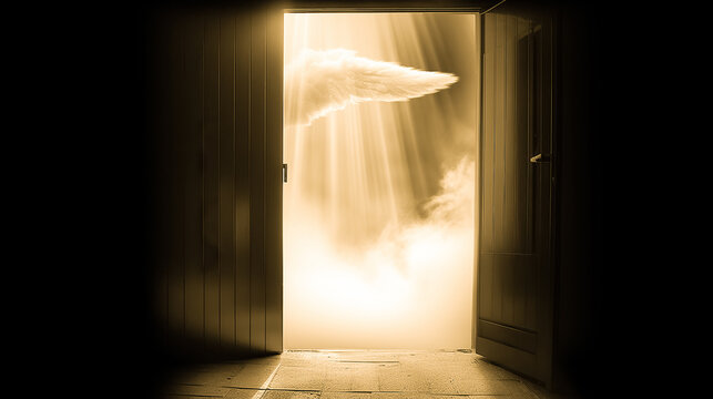 Door to Heaven, Doors to Paradise. The concept on religions and philosophical topics.