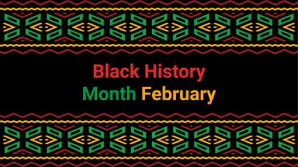 Black history month social media post