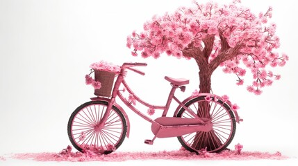 Fototapeta na wymiar June 3 - World bicycle day, Generative ai