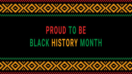 Black history month social media post