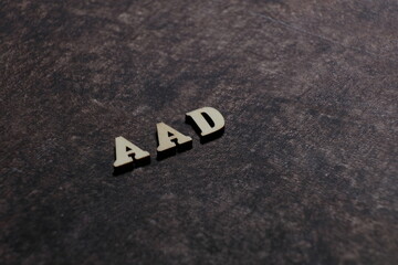 the initials of the letter aad