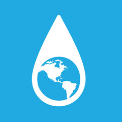 Water globe icon