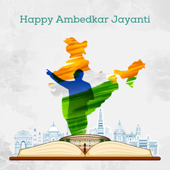 Illustration Of Ambedkar Jayanti