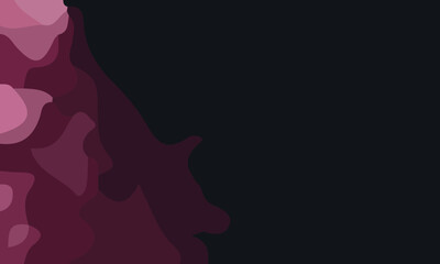 Aesthetic red abstract background with copy space area. Suitable for poster and banner