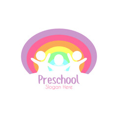 Modern Children Education Logo Creative Logo Design Template