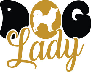 Dog lady - Dog Design