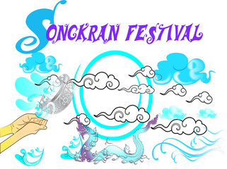 water festival songkran fun happy Thailand