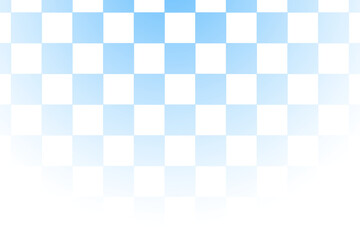 青色のグラデーションの正方形のフレーム壁紙素材(透過)