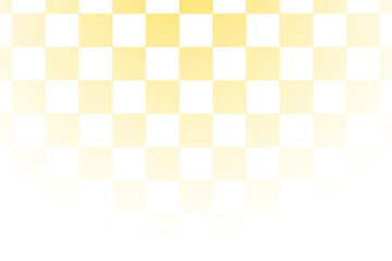 黄色のグラデーションの正方形のフレーム壁紙素材(透過)