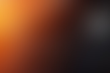 Orange and black abstract gradient dynamic background