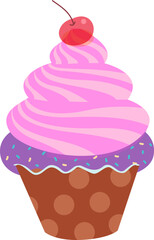 Birthday Cake Illustration