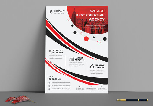 Agency Flyer Design Template