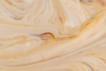 Fresh Yogurt with added chocolate for chocolate flavor