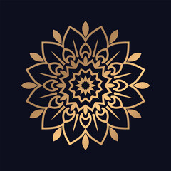 Luxury Colorful mandala design background