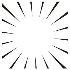 Obraz premium Comic Action Speed Frame