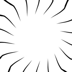 Comic Action Speed Frame