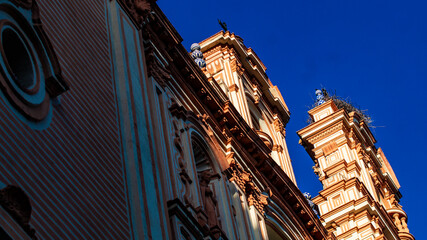 Fototapeta na wymiar Huelva, Spain; April 1 2023: Cathedral of La Merced