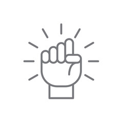 Motivation Teamwork and Management icon with black outline style. success, achievement, goal, improvement, strategy, purpose, inspiration. Vector illustration