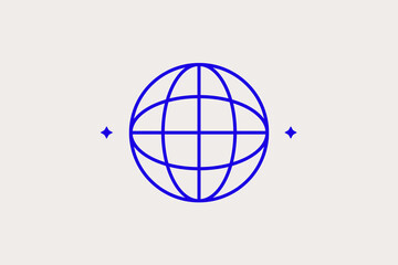 Geometric concept of global business vector illustration in a flat style for website, mobile app, banner, ui ux, web design, business, marketing, landing, infographics, mockup,development	
